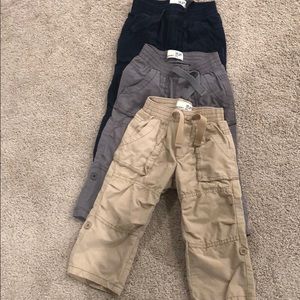 Toddler, Boys cargo pant 3 different colors